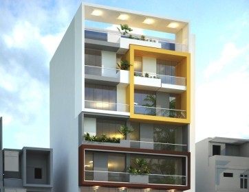 Toà nhà nguyên căn đường Nguyễn Hữu Cảnh Quận Bình Thạnh