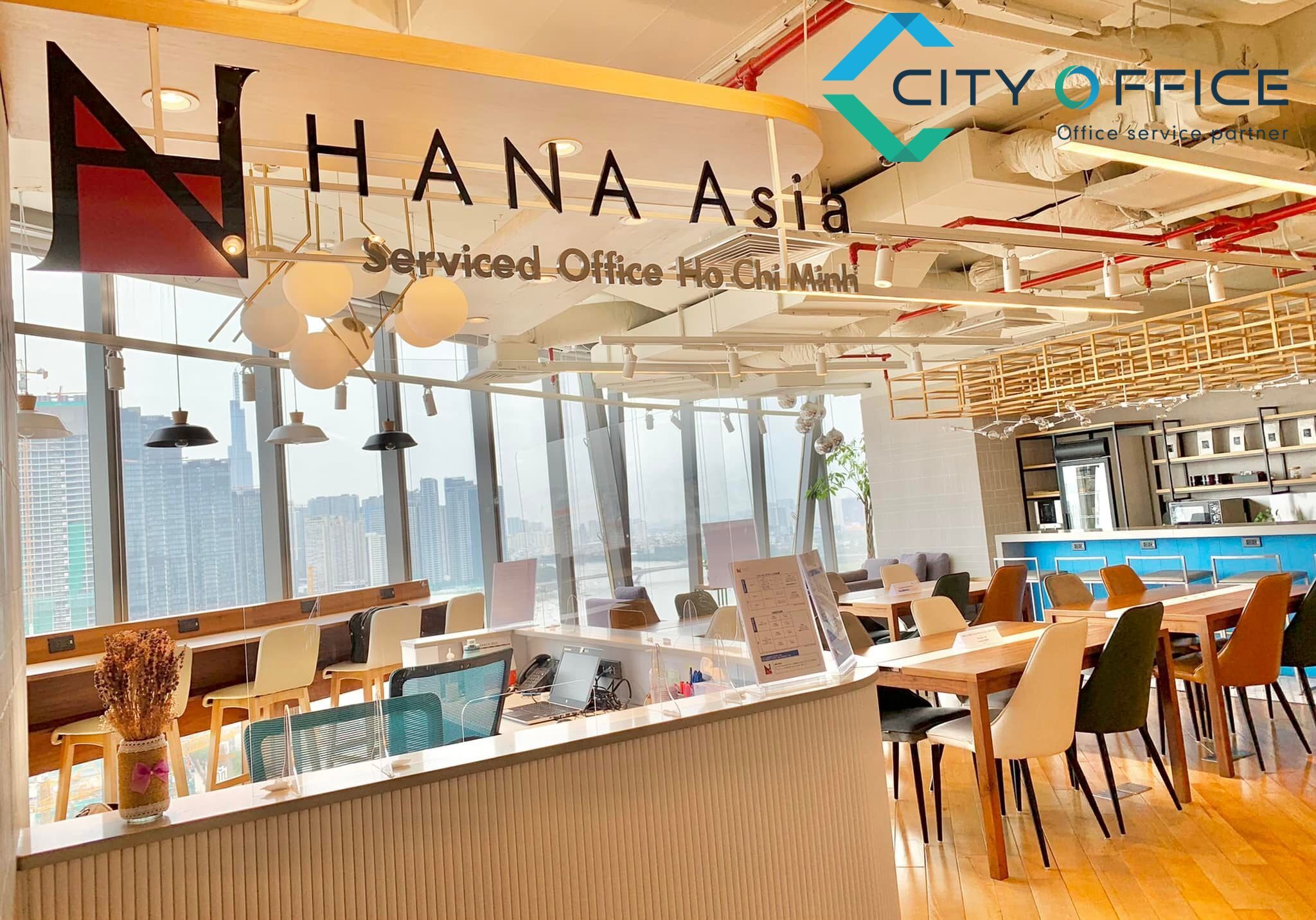 Cho thuê văn phòng tòa nhà Văn phòng trọn gói quận 1 tòa nhà Lim Tower 1 –  HANA Asia